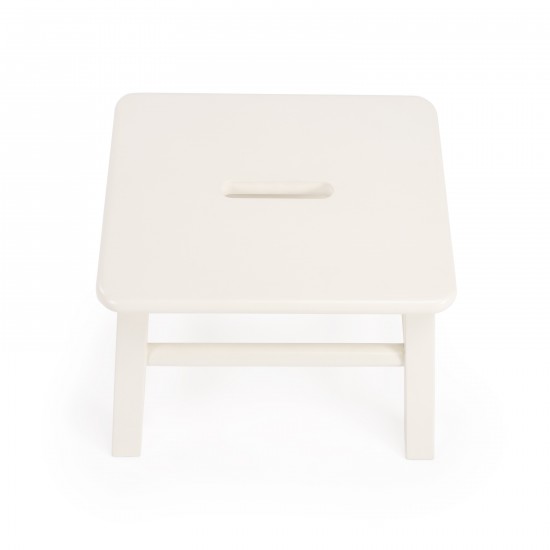 Melrose White Step Stool, 5505288