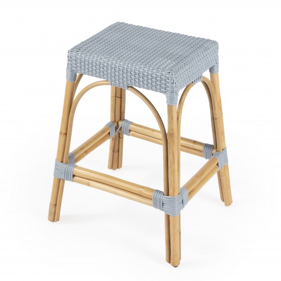 Robias Twilight Blue 24.5" Counter Stool, 5513341