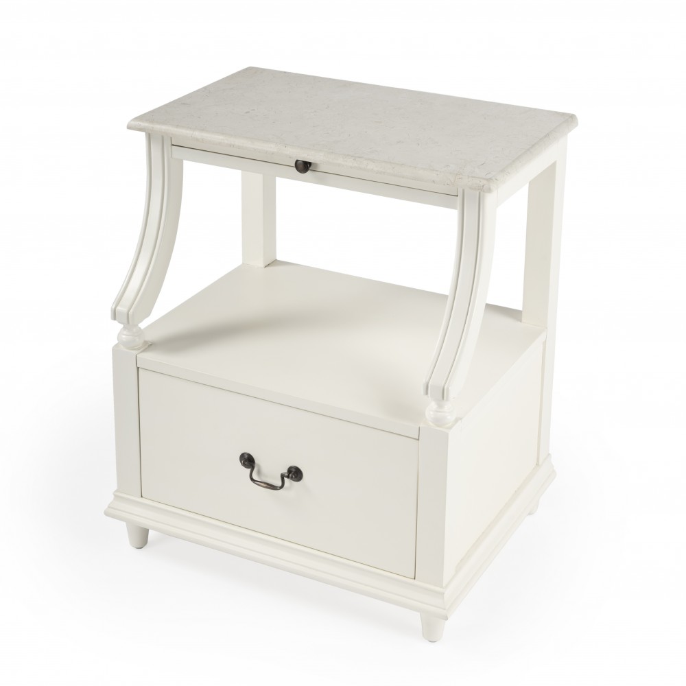 Danielle Marble Nightstand, 5519288