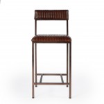 Houston 24" Leather Counter Stool, 5623344