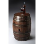 Lovell Rustic Barrel Table, 6044120