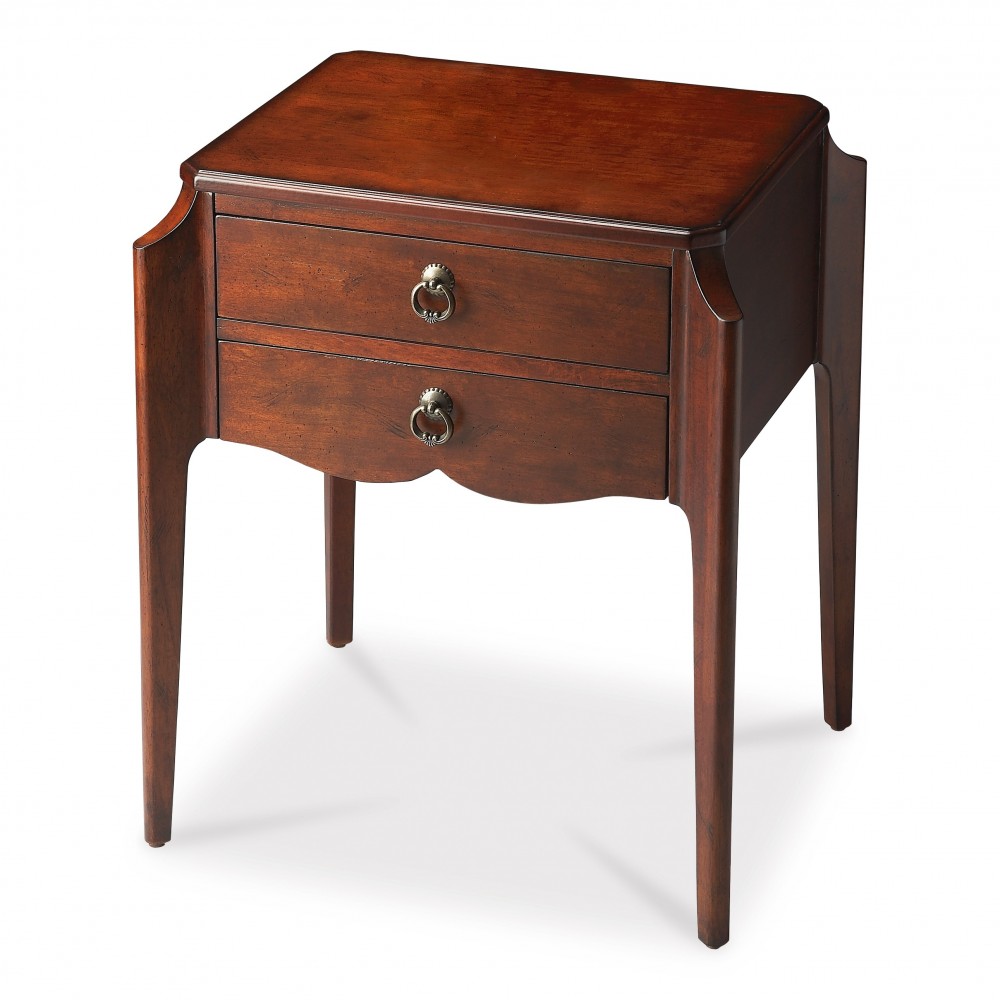Wilshire Cherry Accent Table, 7016024 Wilshire Cherry Accent Table, 7016024