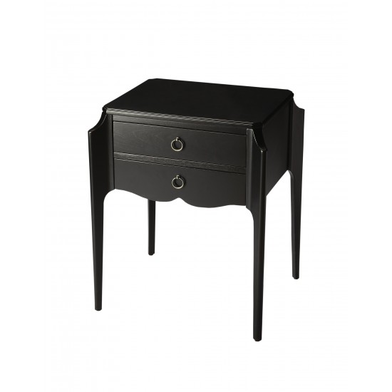 Wilshire Black Licorice Accent Table, 7016111