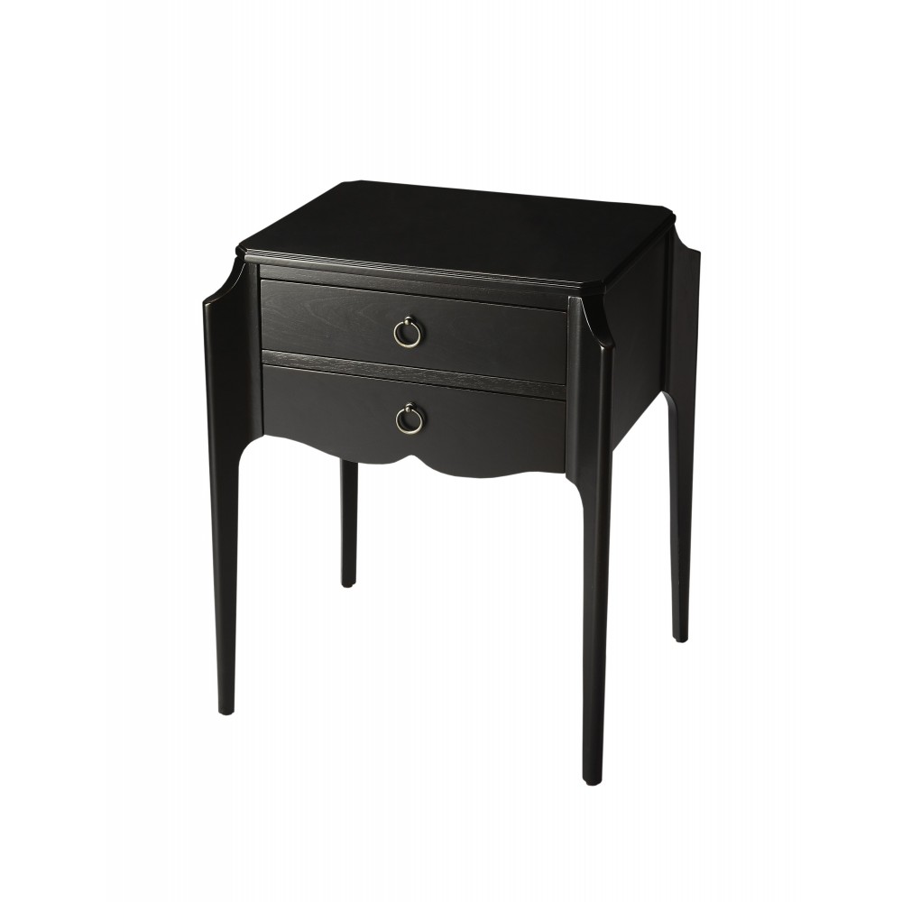 Wilshire Black Licorice Accent Table, 7016111 Wilshire Black Licorice Accent Table, 7016111