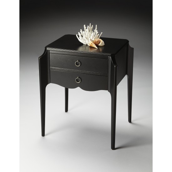 Wilshire Black Licorice Accent Table, 7016111