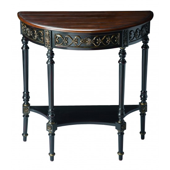 Danelle Café Nouveau Demilune Console Table, 7027218