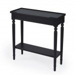 Aubrey Plum Black Console Table, 7036136