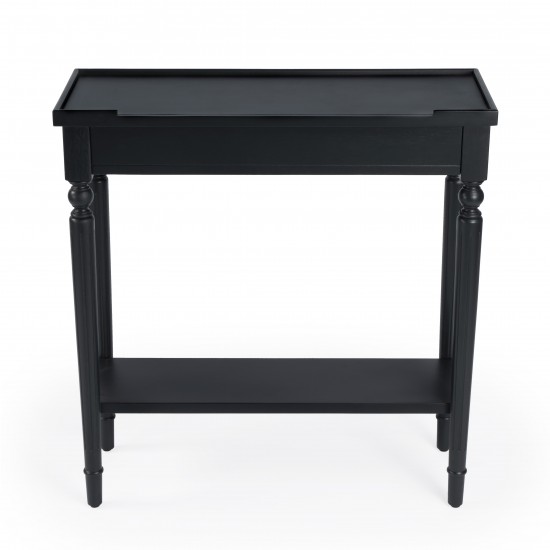 Aubrey Plum Black Console Table, 7036136