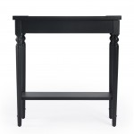 Aubrey Plum Black Console Table, 7036136