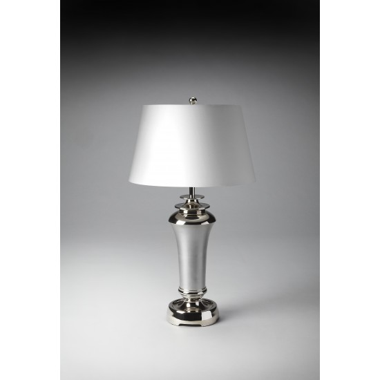 Warner Nickel Table Lamp, 7113116