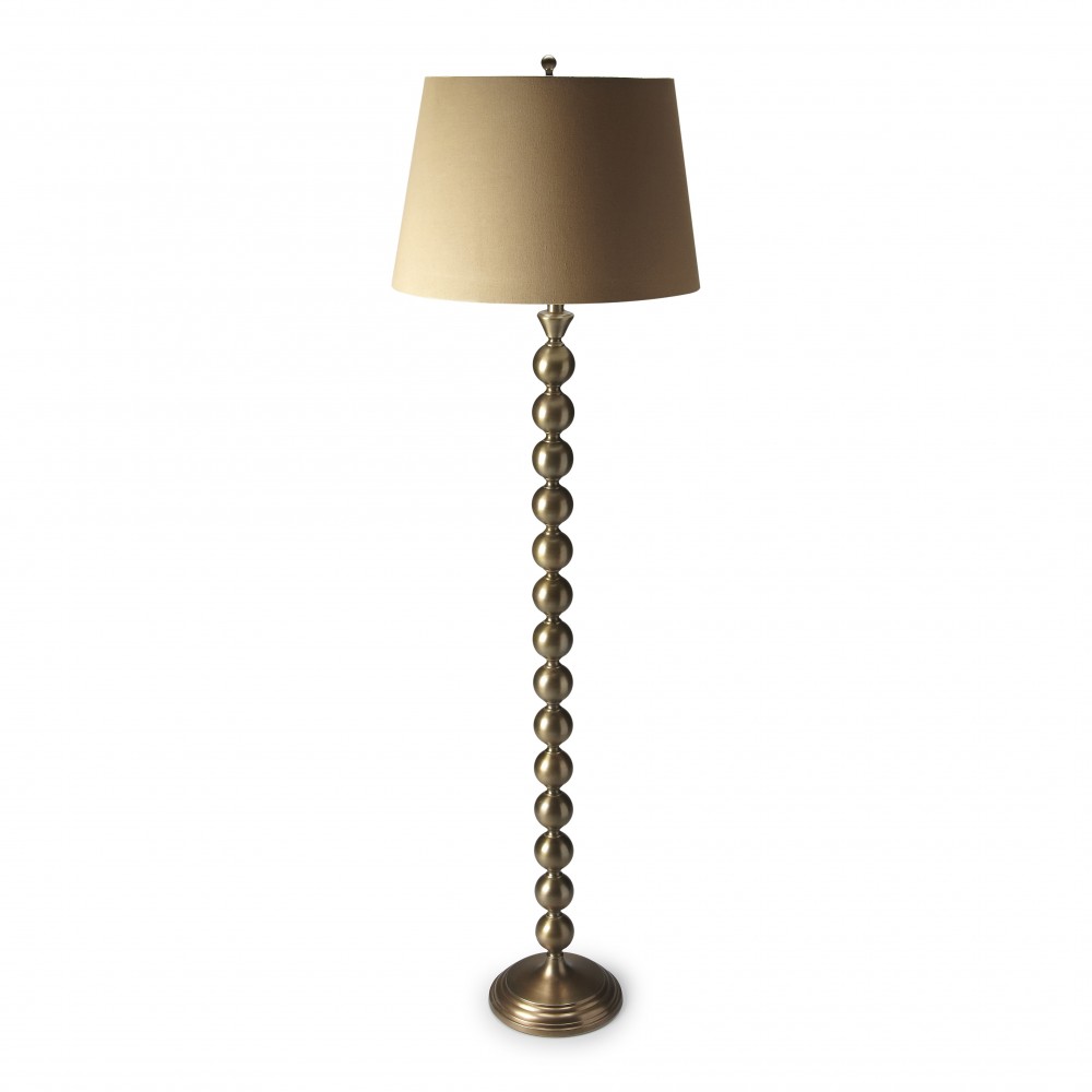 Marionette Antique Brass Floor Lamp, 7124116 Marionette Antique Brass Floor Lamp, 7124116