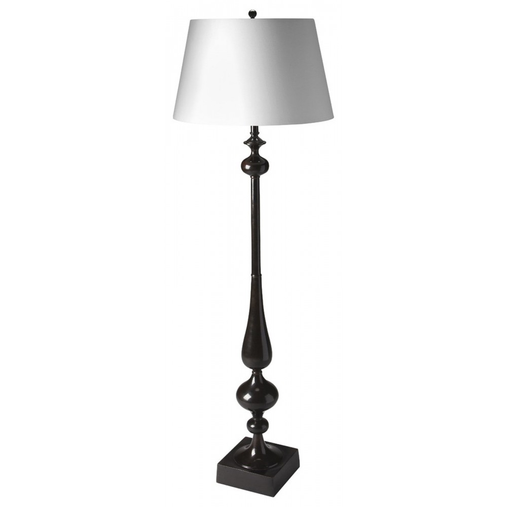 Glenda Dark Espresso Floor Lamp, 7125116