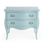 Rochelle Blue 2 Drawer Chest, 9307301