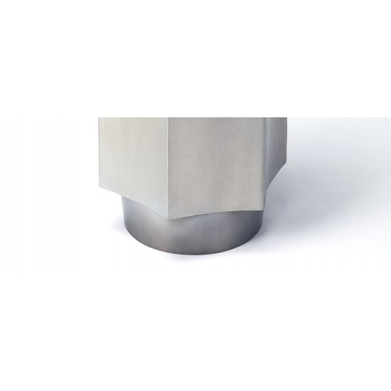 Daud Silver Side Table, 9314025