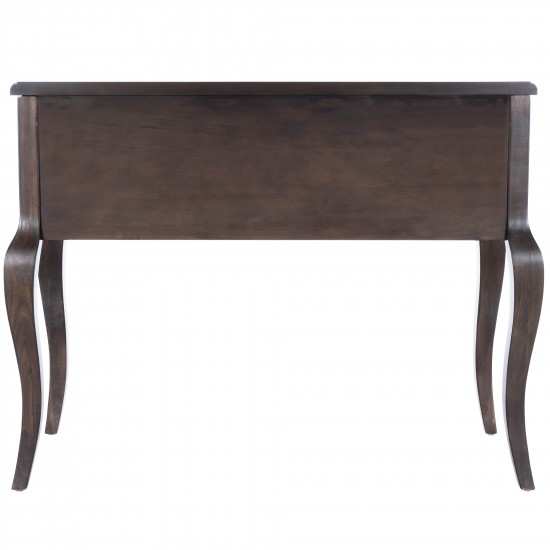 Alicia Dark Chocolate Wood Writing Desk, 9325403