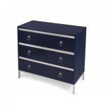 Monika Blue & Silver Accent Chest, 9334291