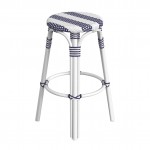 obias Designer's Edge Rattan Bar Stool, 9370035