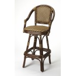 Renata Rattan Bar Stool, 9397035