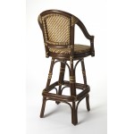 Renata Rattan Bar Stool, 9397035