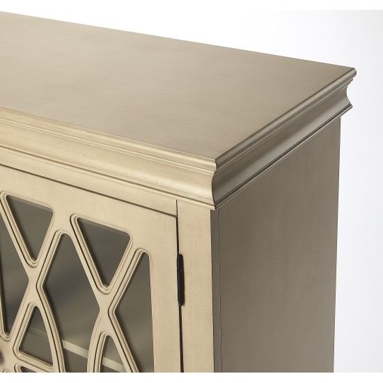 Lansing Natural Wood 2 Door Accent Cabinet, 9398312