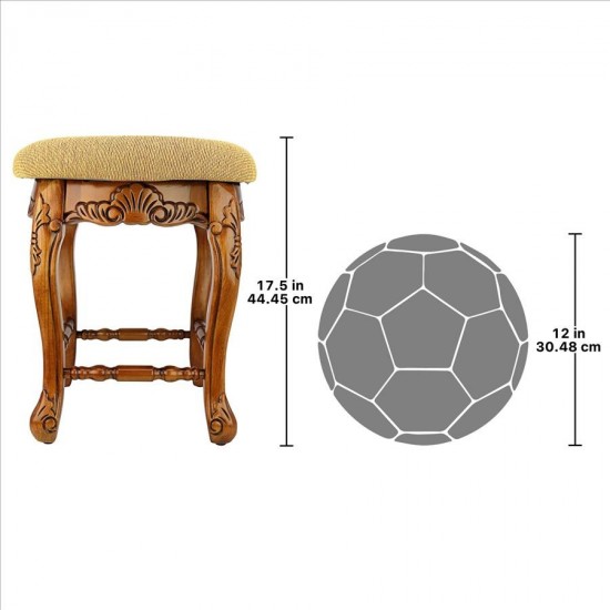 Design Toscano Lady Annette Boudoir Stool