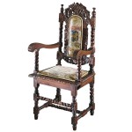 Design Toscano Charles Ii Arm Chair