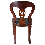 Design Toscano Simsbury Manor Leather Side Chair