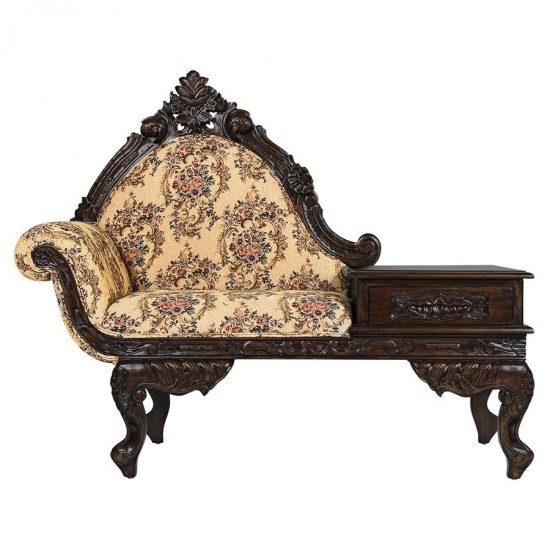 Design Toscano Victorian Style Gossip Bench