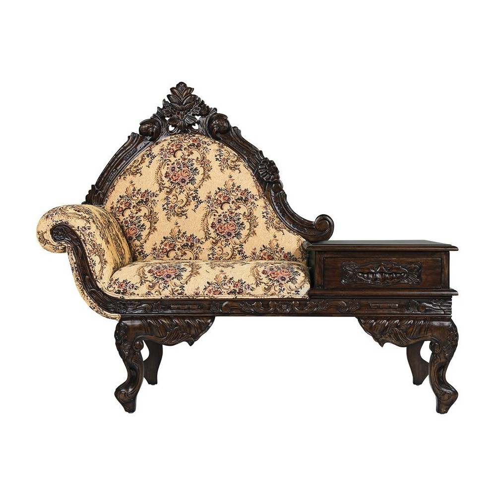 Design Toscano Victorian Style Gossip Bench