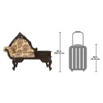 Design Toscano Victorian Style Gossip Bench