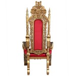 Design Toscano Golden Lord Raffles Throne