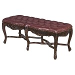 Design Toscano Berkeley Square Leather Bench