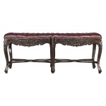Design Toscano Berkeley Square Leather Bench
