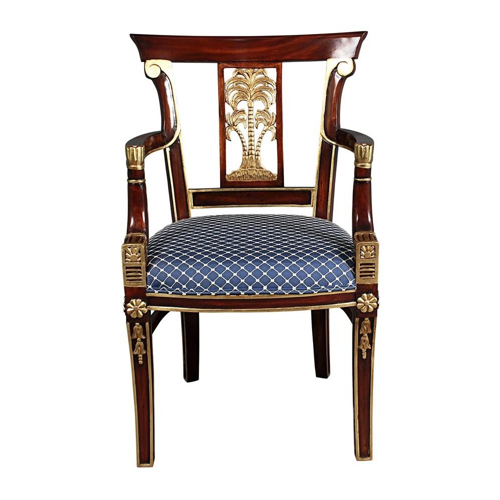 Design Toscano Colonial Plantation Arm Chair