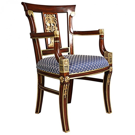 Design Toscano Colonial Plantation Arm Chair