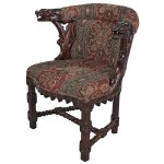 Design Toscano Kingsman Manor Dragon Chair