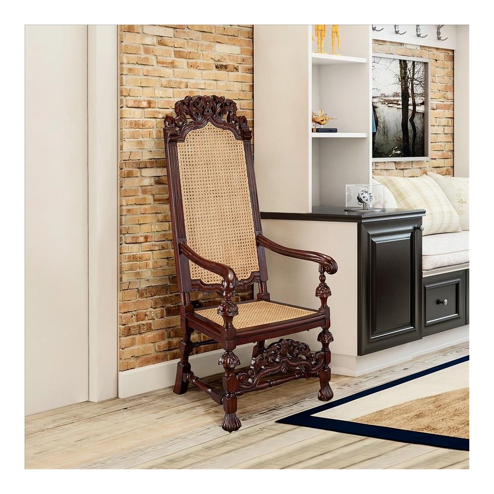 Design Toscano William And Mary Arm Chair