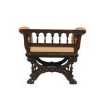 Design Toscano Double Griffon Colonnade Bench