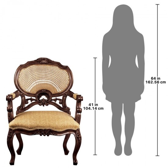 Design Toscano Chateau Marquee Occasional Chair