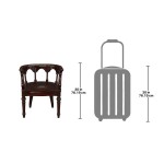 Design Toscano Prince Regent Captains Chair