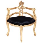 Design Toscano French Salon Corner Chair