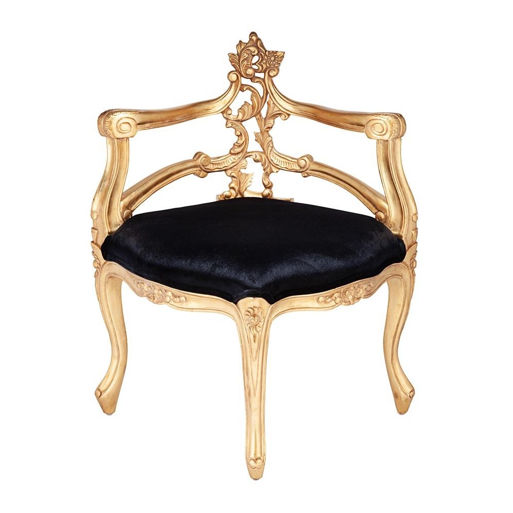 Design Toscano French Salon Corner Chair