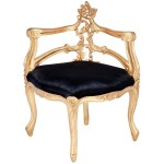 Design Toscano French Salon Corner Chair