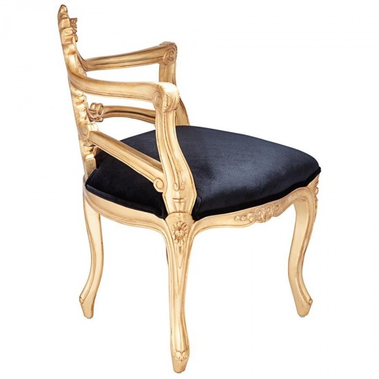 Design Toscano French Salon Corner Chair