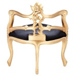 Design Toscano French Salon Corner Chair
