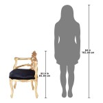 Design Toscano French Salon Corner Chair