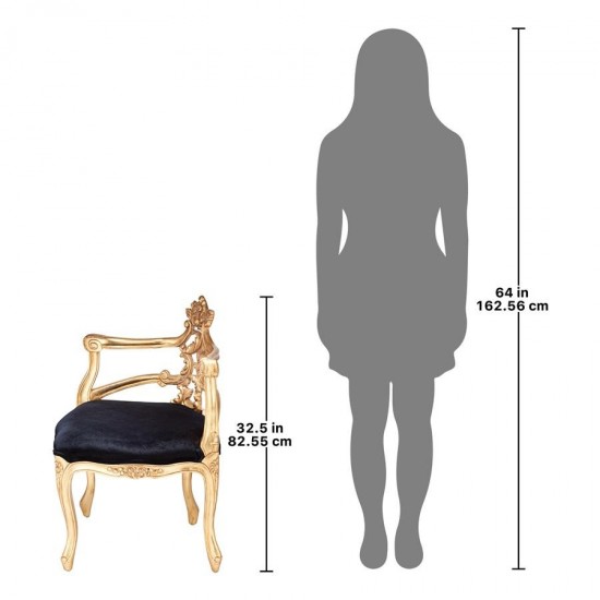 Design Toscano French Salon Corner Chair