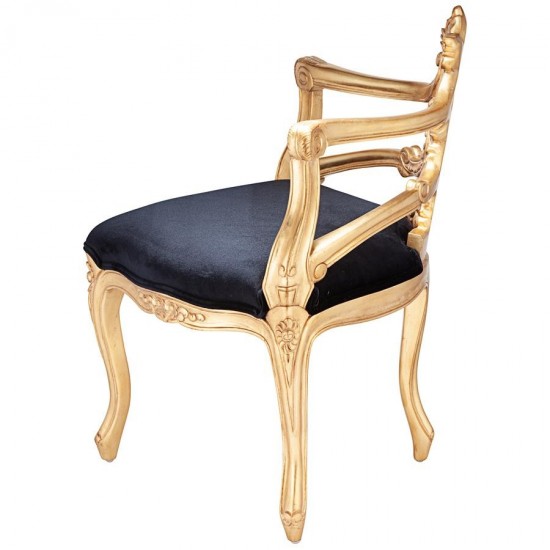 Design Toscano French Salon Corner Chair