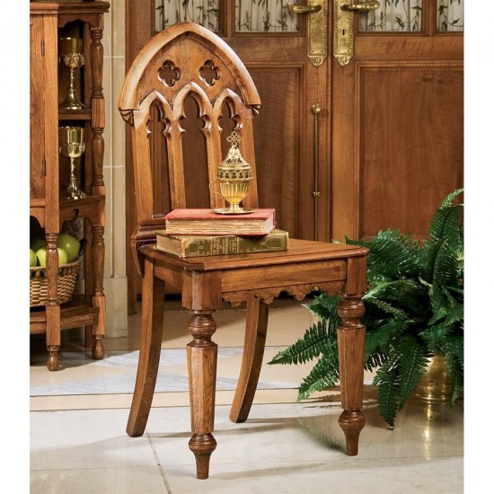 Design Toscano Abbey Gothic Revival Chair