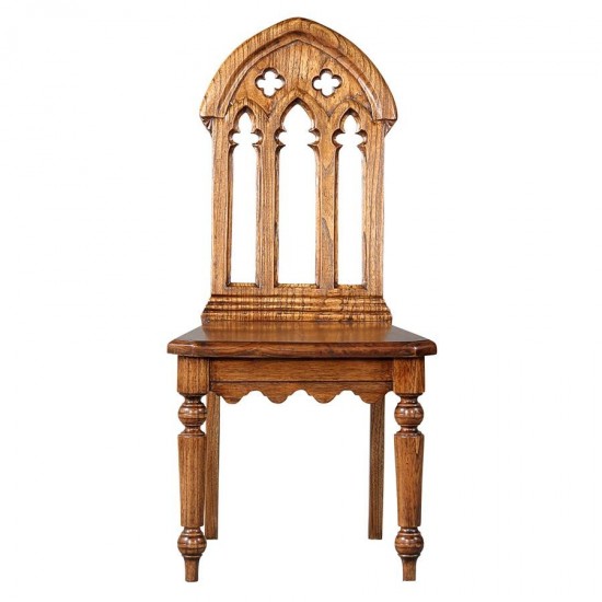 Design Toscano Abbey Gothic Revival Chair